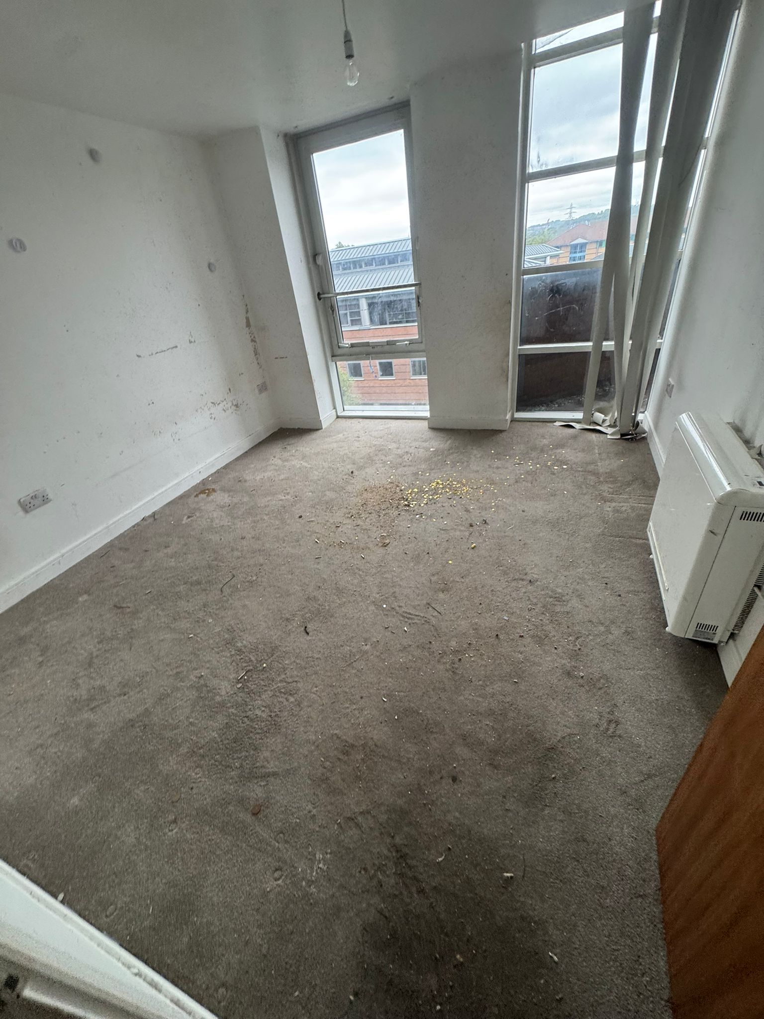 Drastic Flat Transformation  — before